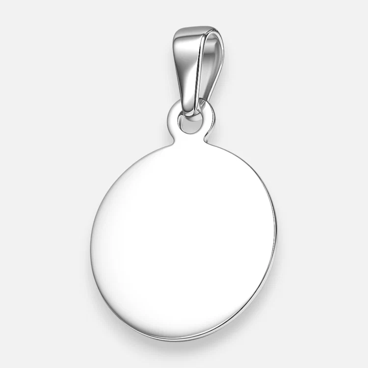 Colgante Grabado Recuerdo Eterno Plata
Incluye Cadena